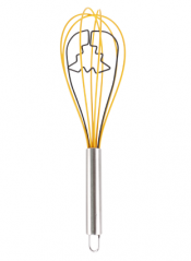 Silicone Halloween whisk with S/S handle