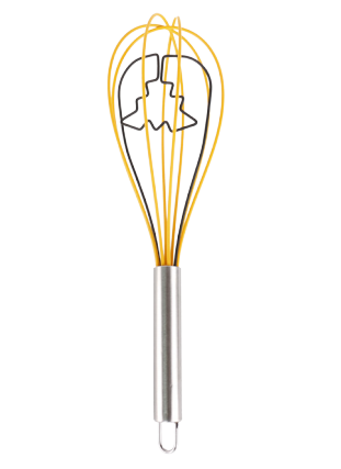 Silicone Halloween whisk with S/S handle