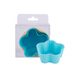 Silicone Flower Baking Cup Muffin Mold Cupcake Mold Cake Mold Jellly Cup Pudding Mold Brownie Mold