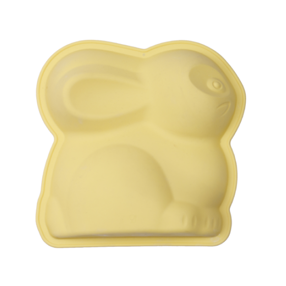 Silicone Big Rabbit Cake Mold Baking Mold Non-Stick Bakeware for Baking Easter Party Cake