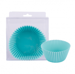 Silicone Round Muffin Baking Cups,Non-stick Cake Mold,Bakeware