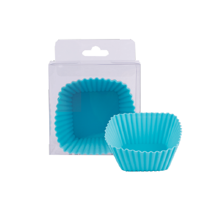 Silicone Square Baking Cup Muffin Mold Cupcake Mold Jelly Cup Pudding Mold Ice Mold DIY Soap Mold