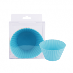 Silicone Round Baking Cup,Muffin Mold,Non-stick Bakeware,Cup Cake Mold