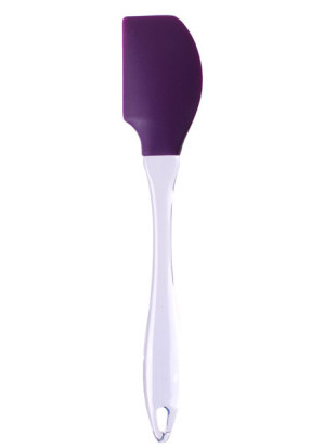 silicone spatula with crystal handle