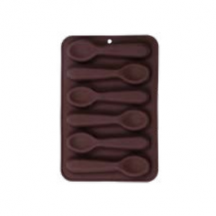 Silicone 6 spoons shape chocolate mould candy mould baking mould