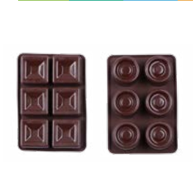 Silicone round and square shape chocolate mould candy mould baking mould