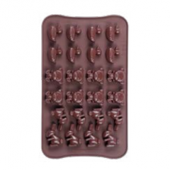 Silicone 22 holes animal shape chocolate mould candy mould baking mould