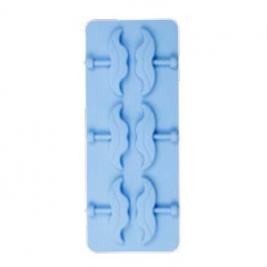 Silicone 6 holes mustache chocolate mould candy mould baking mould