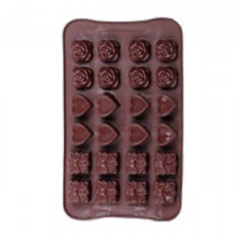 Silicone 24 holes chocolate mould candy mould baking mould