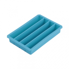 Silicone 4 holes ice cube tray ice cube mould