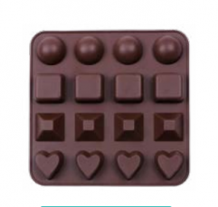 Silicone 16 holes chocolate mould candy mould baking mould