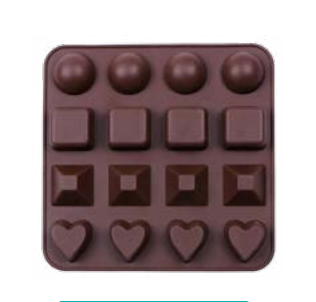 Silicone 16 holes chocolate mould candy mould baking mould