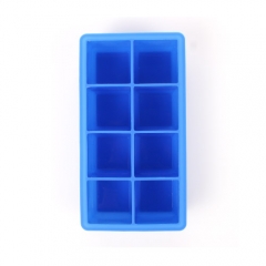 Silicone 8 holes square ice cube mould ice cube tray