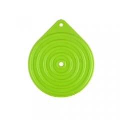 Silicone water drop shape pot mat