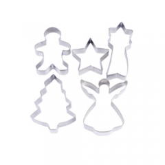 Christmas S/S cookie cutter 6pcs/set