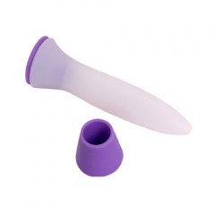 Silicone decorating pen with holder