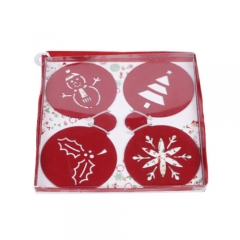 Christmas stencil 4pcs/set