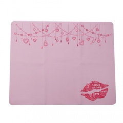 Silicone baking mat with printing