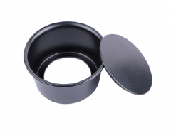 6 Inch Carbon Steel Round Cake Pan with Removable Bottom