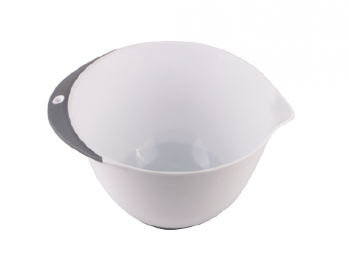 Plastic mixing bowl