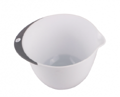 Plastic mixing bowl