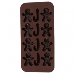 Silicone Gingerbread chocolate mold candy mould baking mould