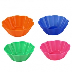 Silicone flower shape cake cup