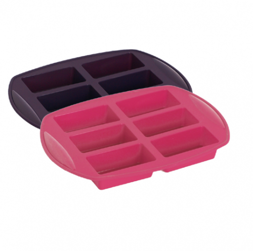 Silicone Rectangle Cake Mold 6 Cavity Mini Cake Ice Pudding Jelly Mold