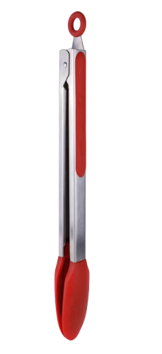 Kitchen Tongs 12 inches Stainless Steel Silicone BBQ tong