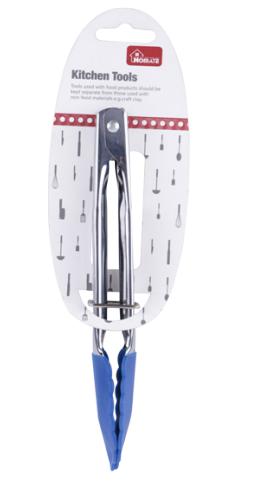 Kitchen Tongs 7 inches Stainless Steel Silicone BBQ tong