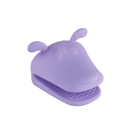 Silicone dog mitt
