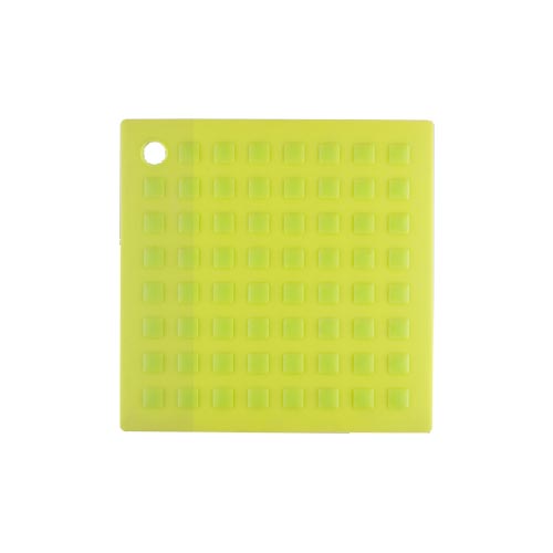Silicone square pot mat/spoon holder
