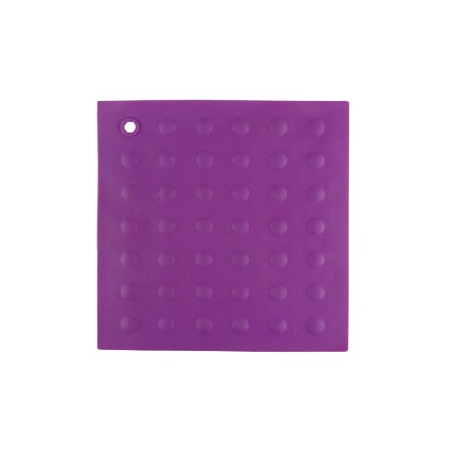 Silicone square pot mat/spoon holder