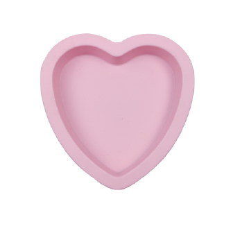 Silicone Middle Heart Cake Mold Non-stick Bakeware Pie Pan Mold