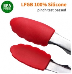 Kitchen Tongs 9/12/14 inches Stainless Steel Silicone BBQ tongs