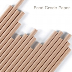 Custom Smoothie Paper Straws 100 Pack